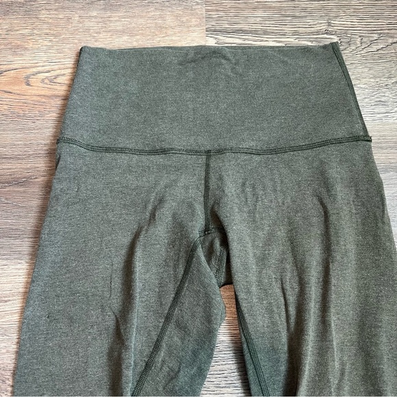 Lululemon Grey/Olive Green Leggings - Picture 3 of 8